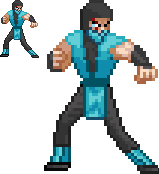 Sub-Zero Sprite by DMN666