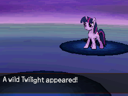 A Wild Twilight Sparkle Appeared by DMN666