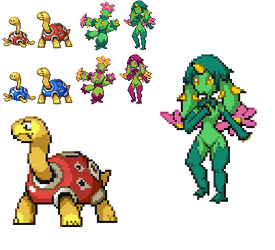 Fakemons: Maractus n Shuckle