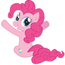 Pinkie Pie Cling Vector