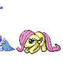Ponymon sprites - Fluttershy Evolutions