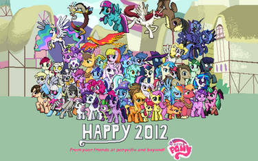 Happy 2012 from Ponyville