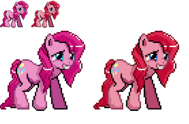 Ponymon Sprite : Wet Mane PinkiePie