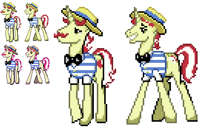 Ponymon Sprites : The Flim Flam Brothers