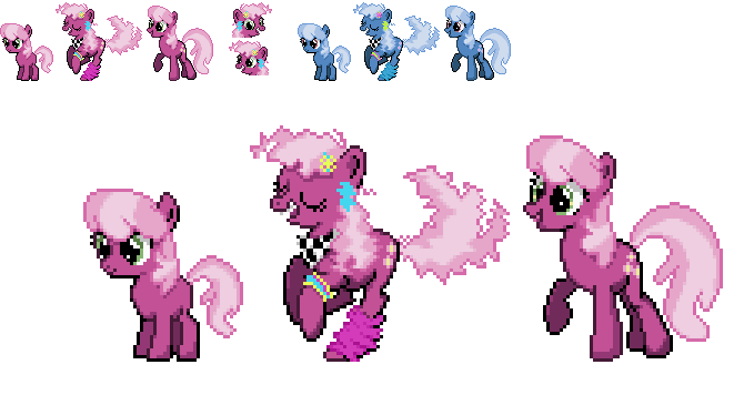 Ponymon Sprites : Cheerilee Evolution