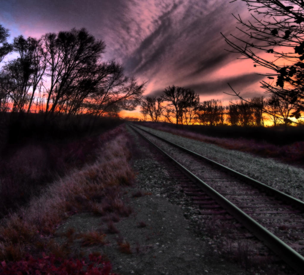 Premade Railroad Background