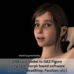XNA to DAZ Figure using FaceShop/FaceGen/etc by gravureboxing