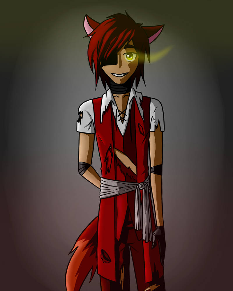 Foxy Humanized Foxy - Human by 411shadows on DeviantArt