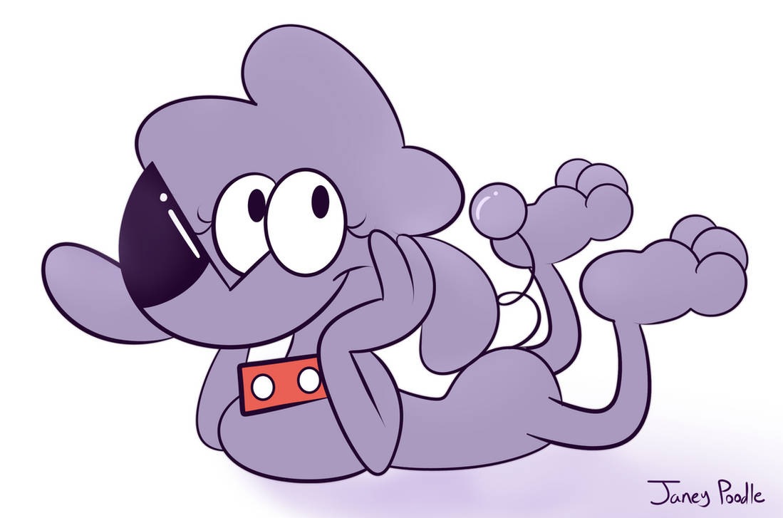 Janey Janey Laying by janeypoodle on DeviantArt