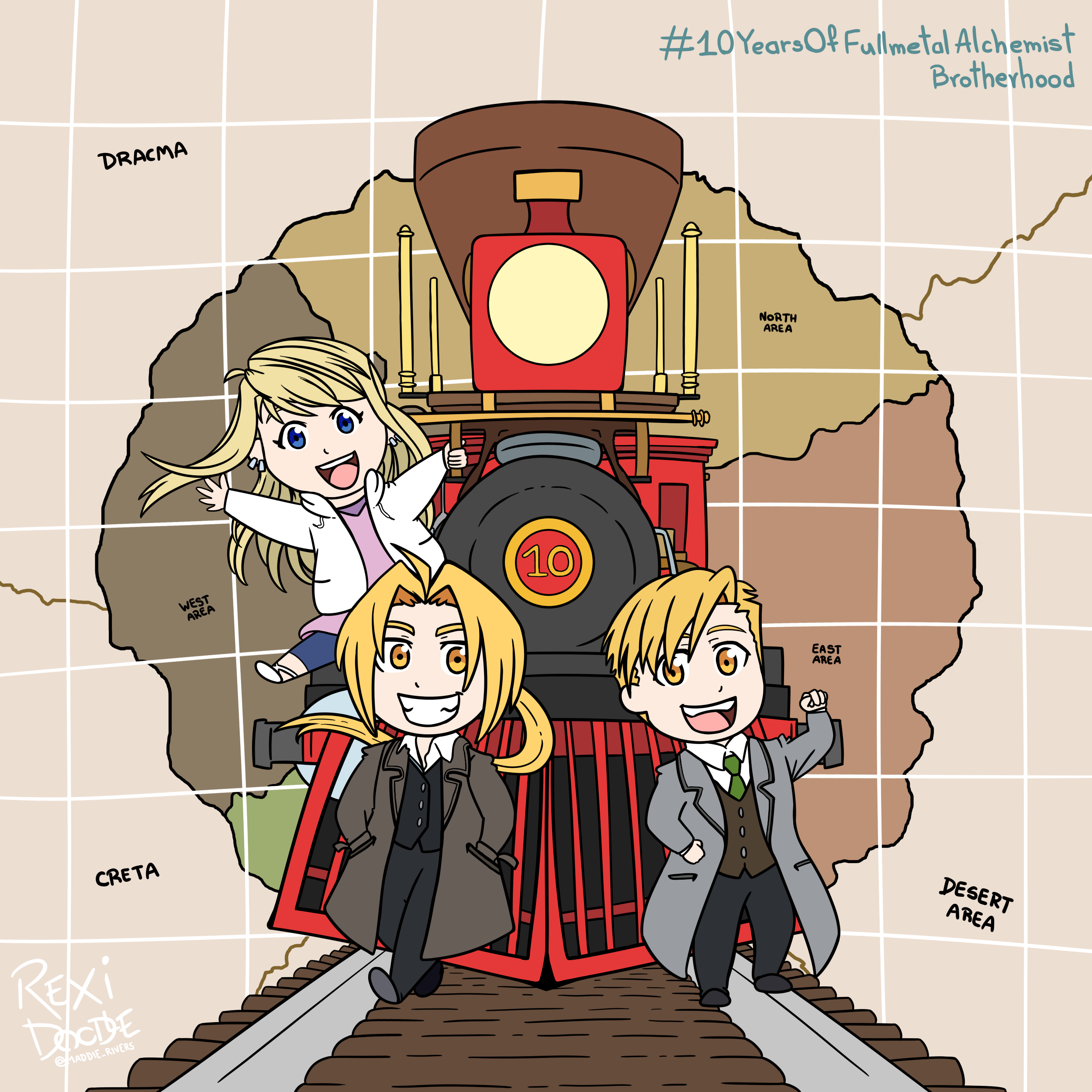 Full Metal Alchemist: Brotherhood characters as per my kids - post - Imgur