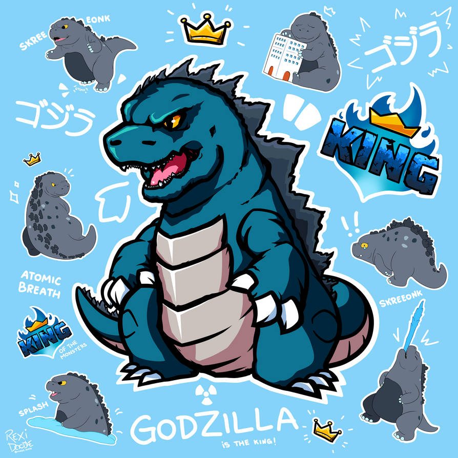 Godzilla: King of the Monsters by RexiDoodle on DeviantArt