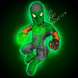 Lanterna Verde Simon Baz