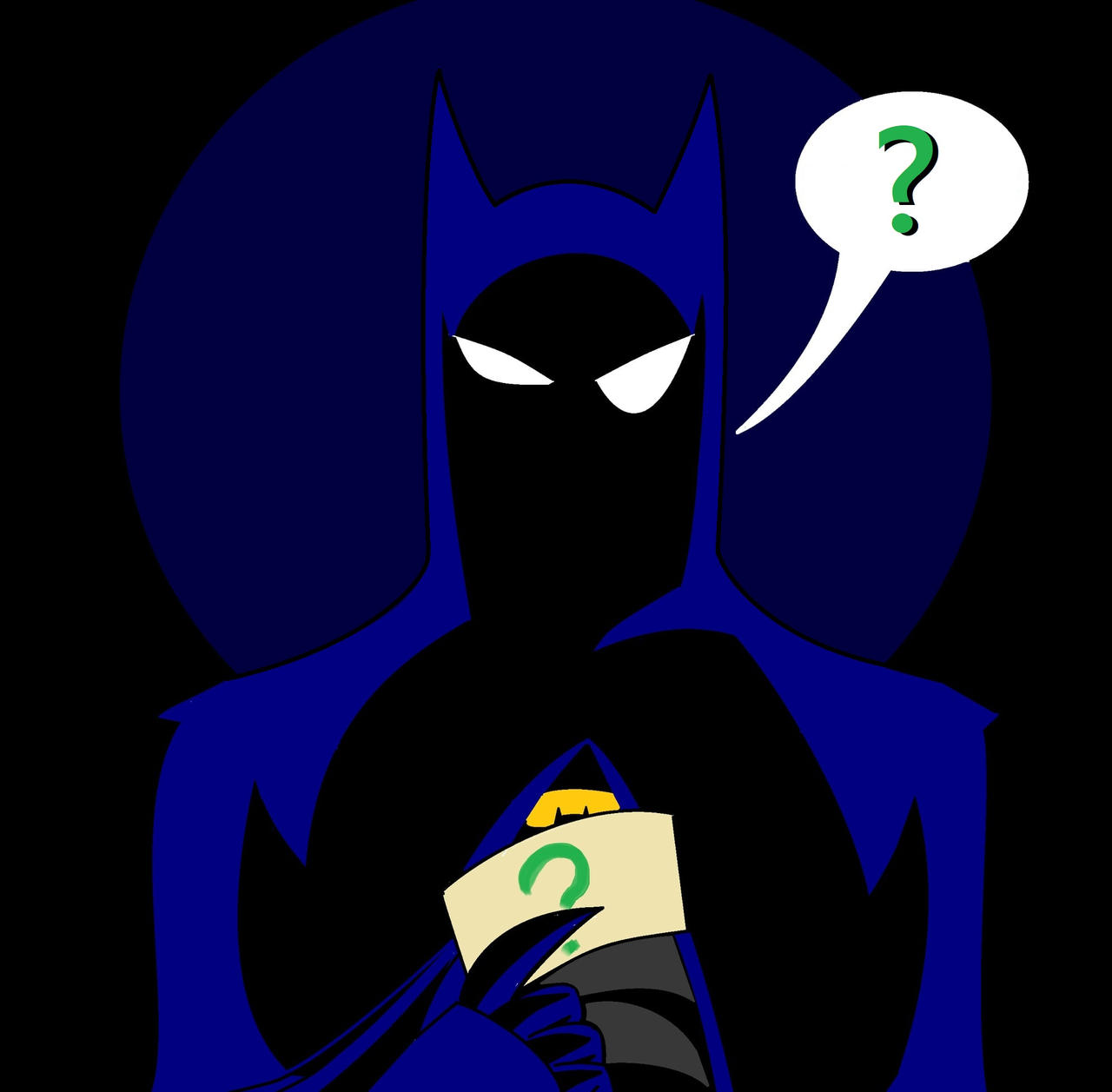 Batman- Riddler note by AAAZ15 on DeviantArt