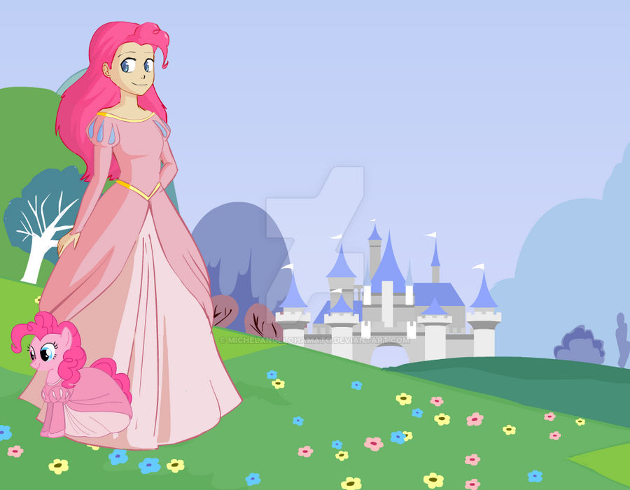 MLP Princess Dressup : pinkie pie = ariel