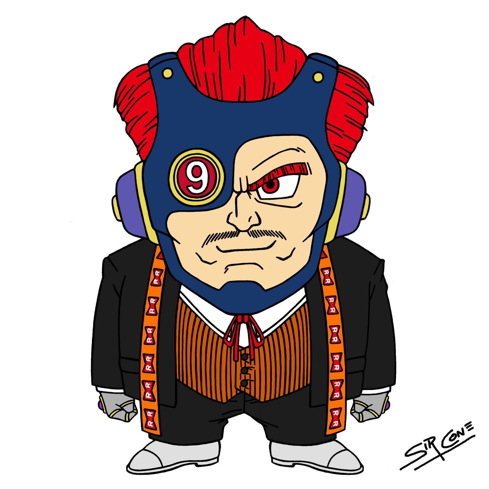 Android 9 (Dragon Ball Online) by SirConeArt on DeviantArt