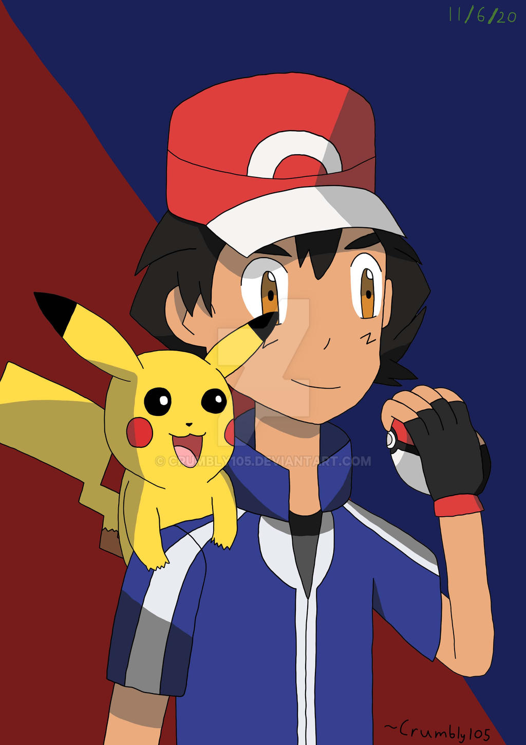 Ash Ketchum Xy Series By Crumbly105 On Deviantart