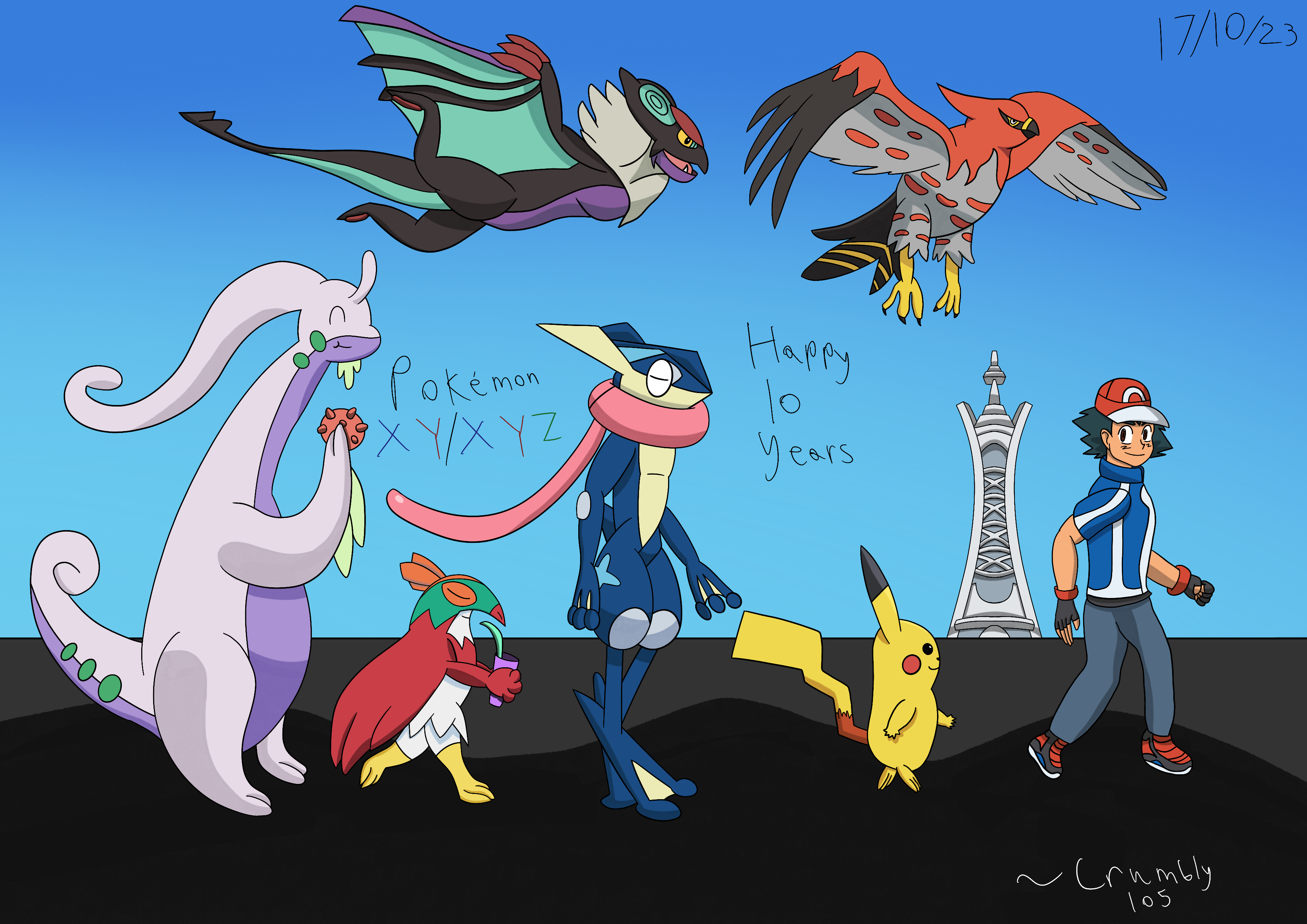 Pokemon XY/XYZ 10 Years Tribute by Crumbly105 on DeviantArt