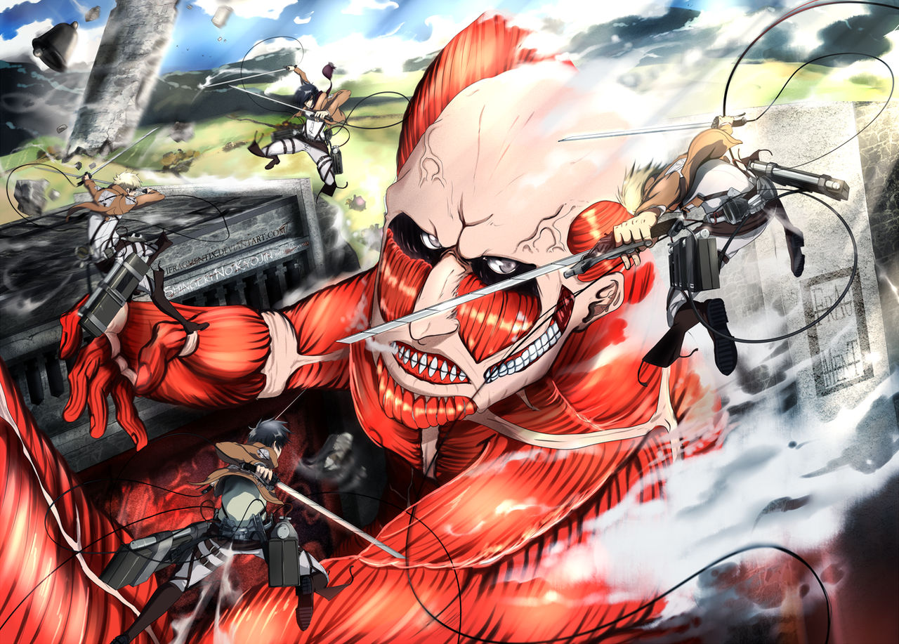 Shingeki no Kyojin - Attack on Titan by IFrAgMenTIx