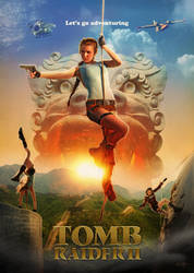 Tomb Raider 2 -poster