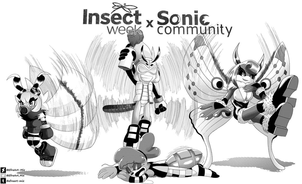 Fnf Insect Community of Insects 1/4 (Insect Week 23) by EfraArt-Mix on DeviantArt