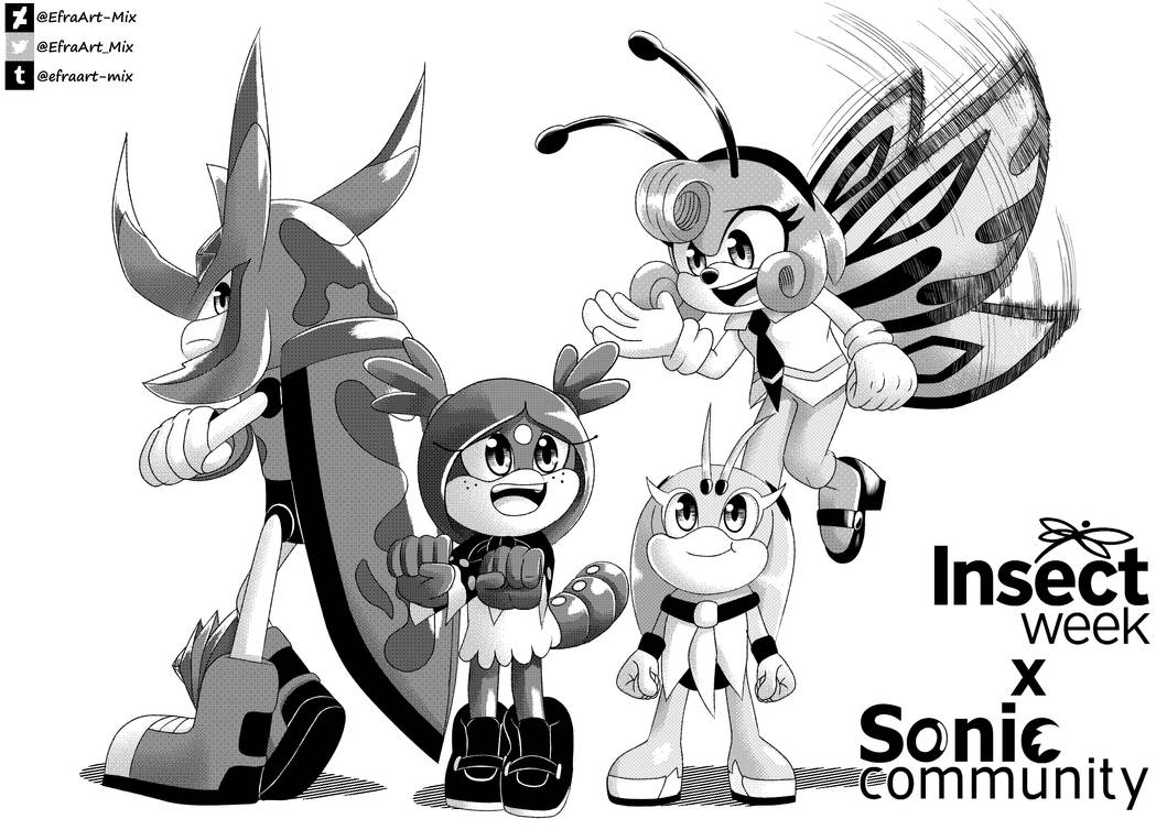 Deviantart Insect Love Community of Insects 4/4 (Insect Week 23) by EfraArt-Mix on DeviantArt