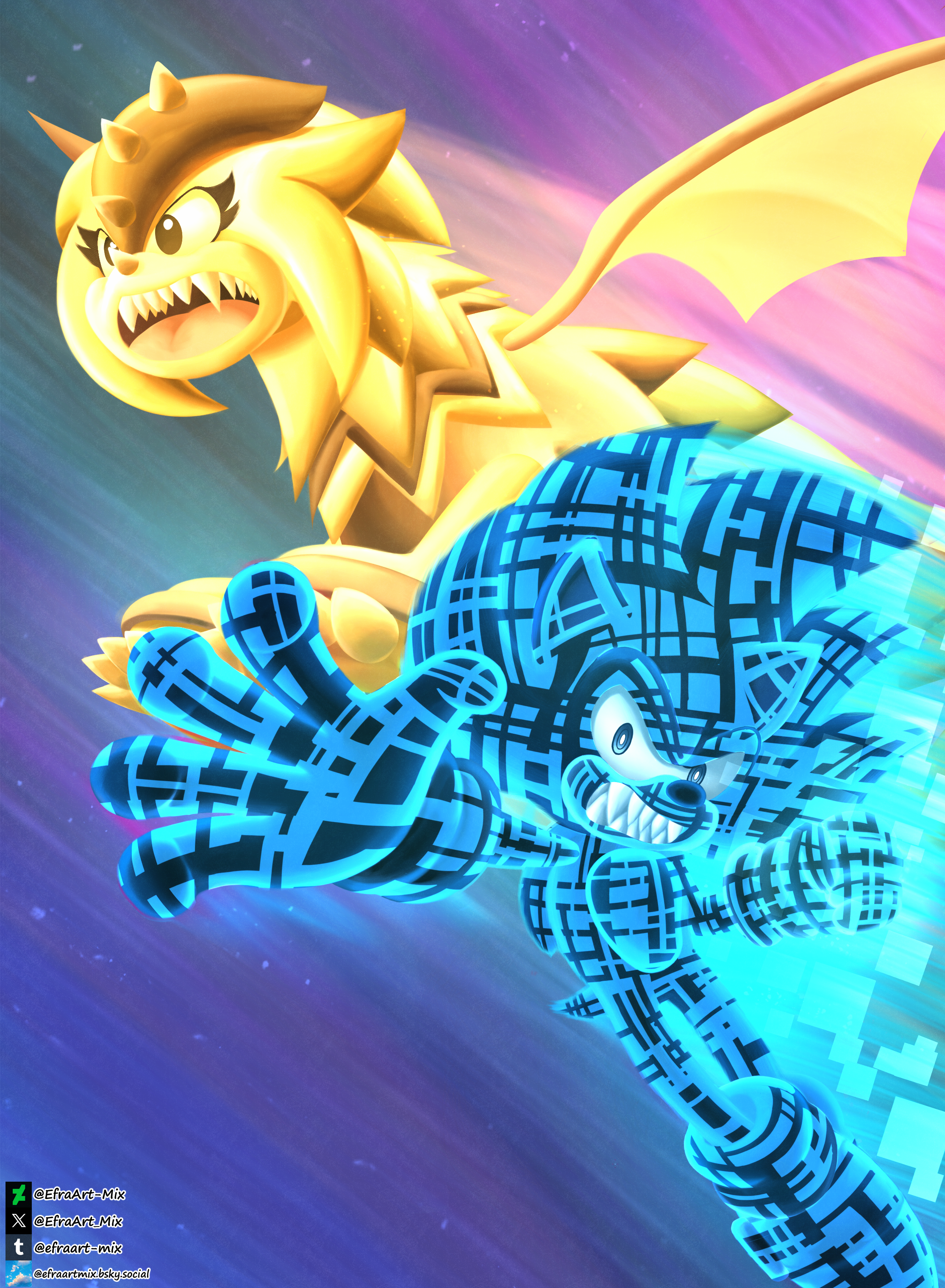 super sonic x by monkeyops on DeviantArt