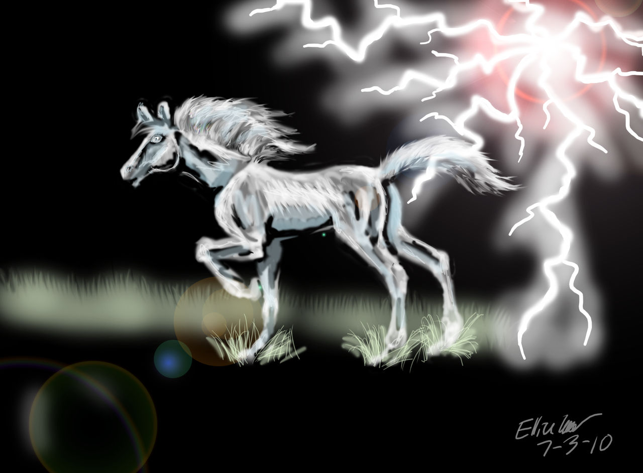 Lightning Ghost The Lightning Ghost by Blustreakfreak on DeviantArt
