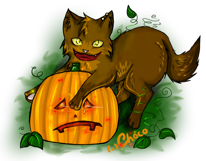 Halloween cat ~