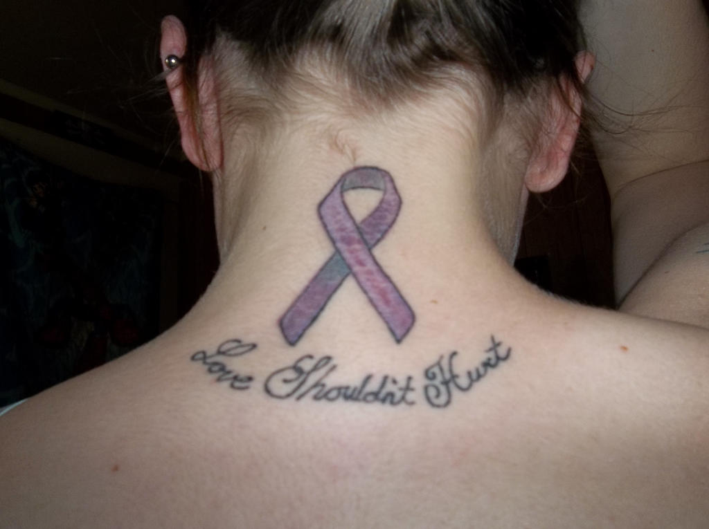 Domestic Violence Tattoo Finished by youcantfixmyheart on DeviantArt