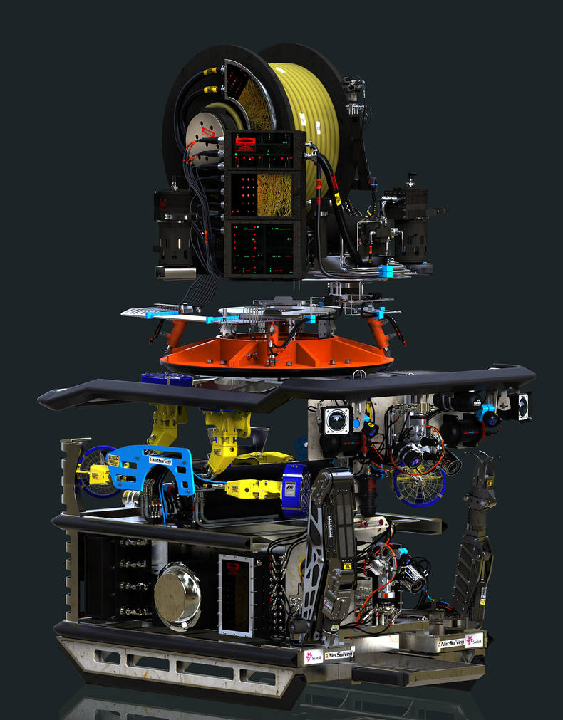 Work Rov Sketch ROV for underwater work by Oshanin on DeviantArt