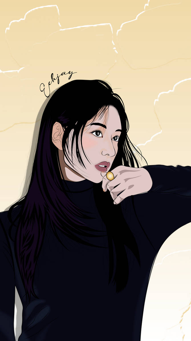 Kim Ji-won Fanart 3 by Eehjay777 on DeviantArt
