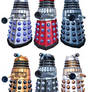 Daleks colours