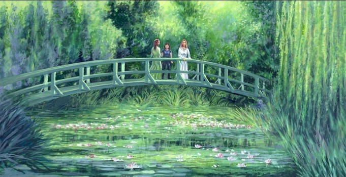 Lungbarrow - Monet landscape