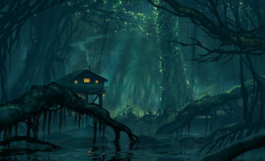 Speed-paint - Jungle House