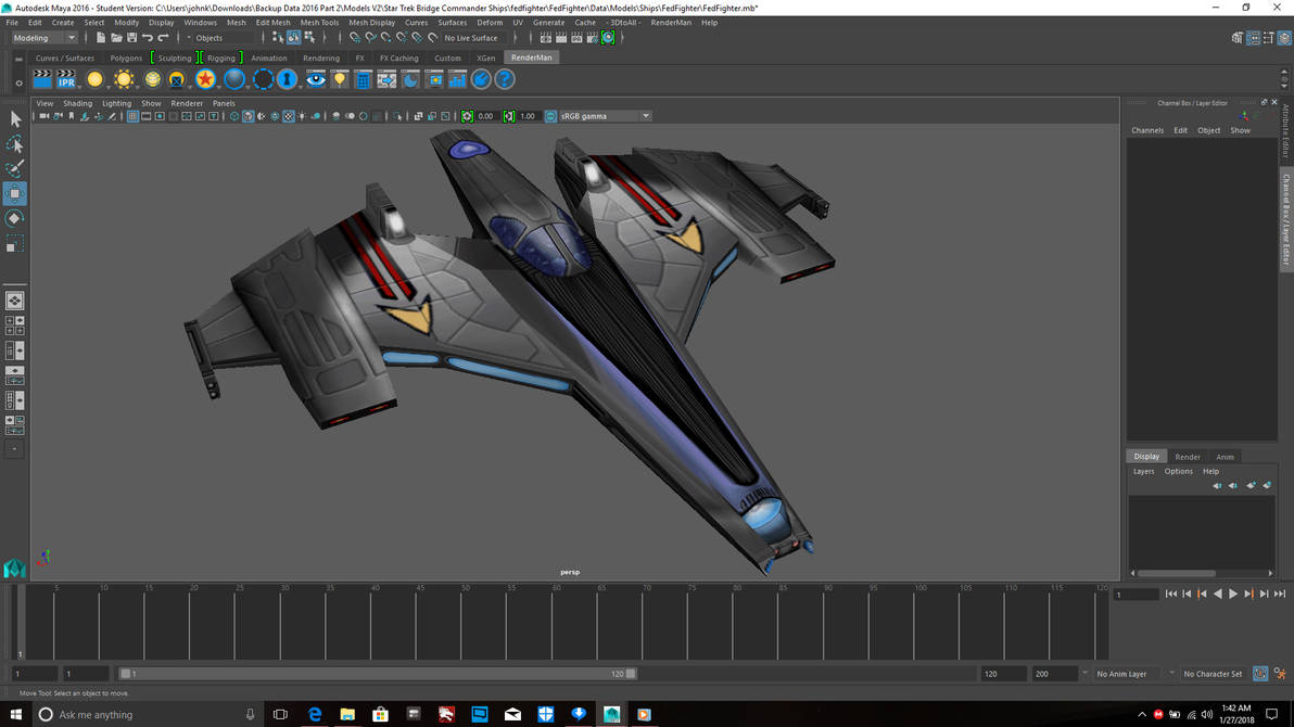 Federation Fighter Wraith Class by FleetAdmiral01 on DeviantArt