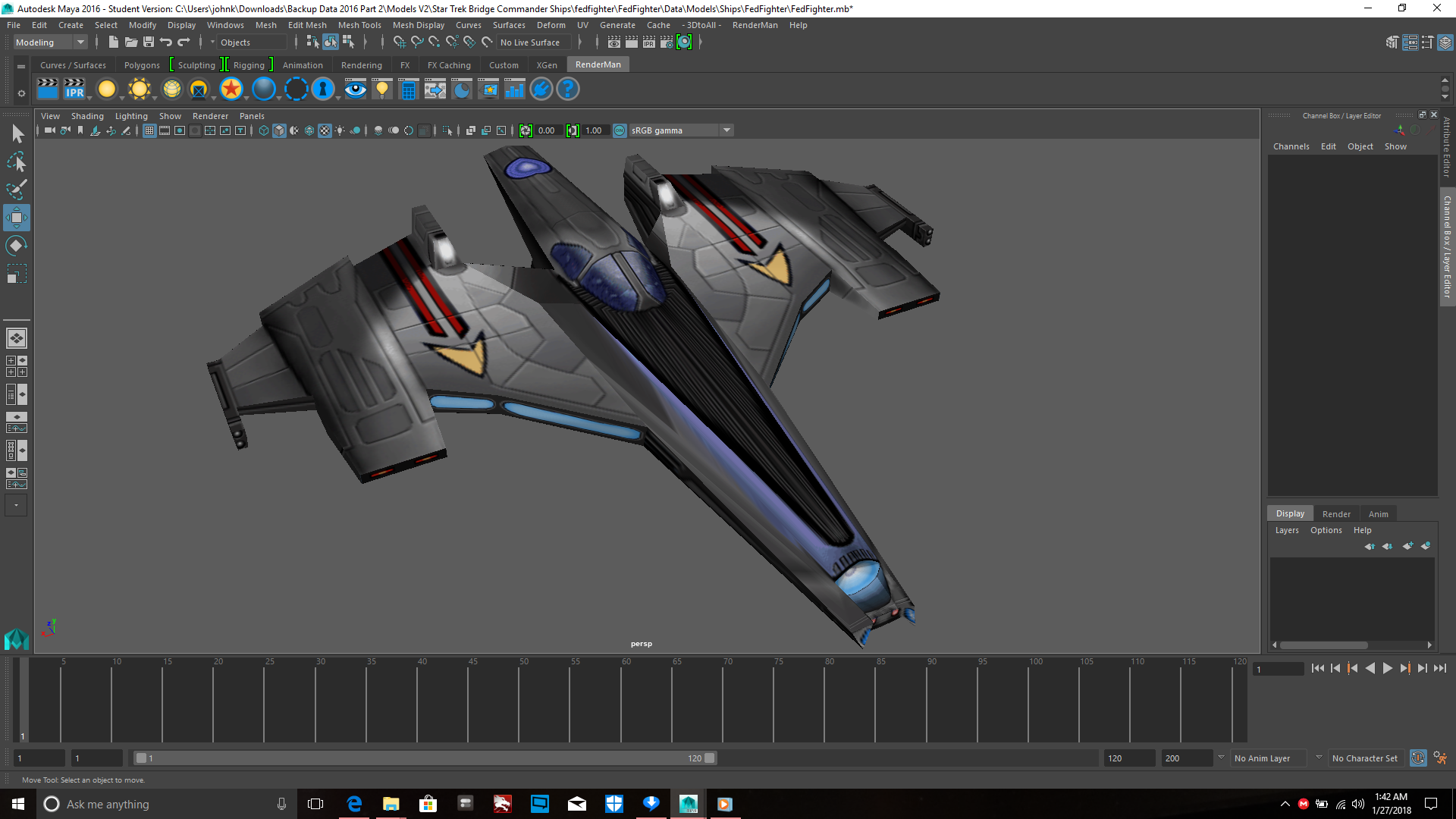 Federation Fighter Wraith Class by FleetAdmiral01 on DeviantArt