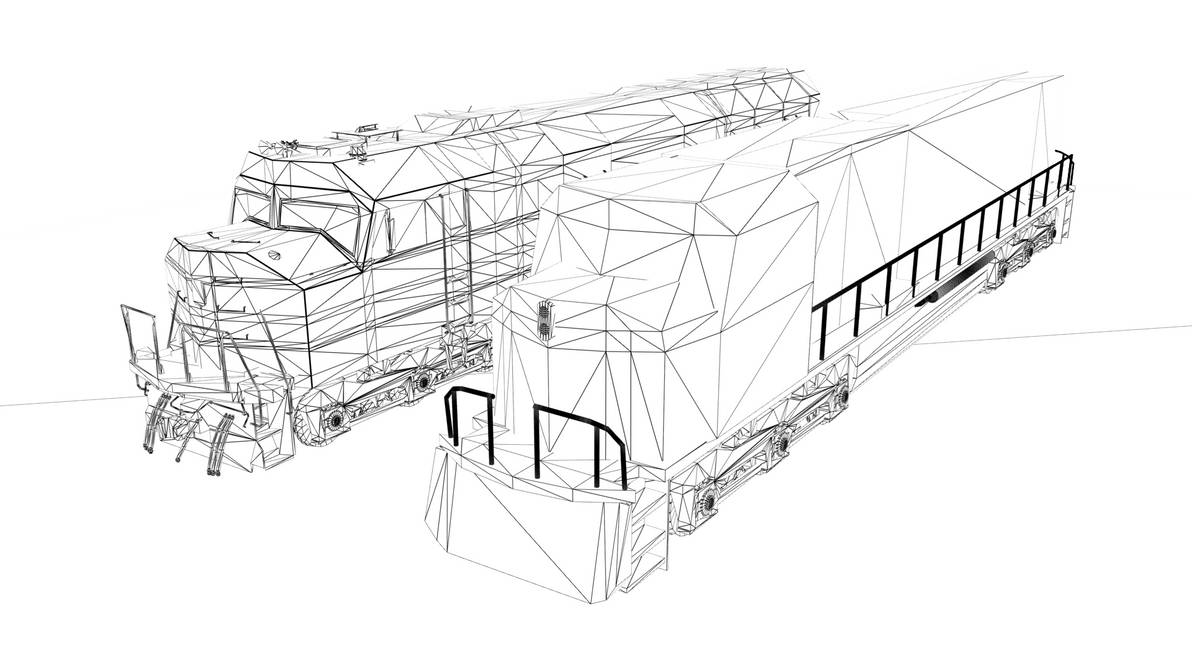 Wireframe Train Realisitic Trains Wireframe by FleetAdmiral01 on DeviantArt