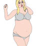 Janet DeWitt Pregnant (Bare Belly Study)