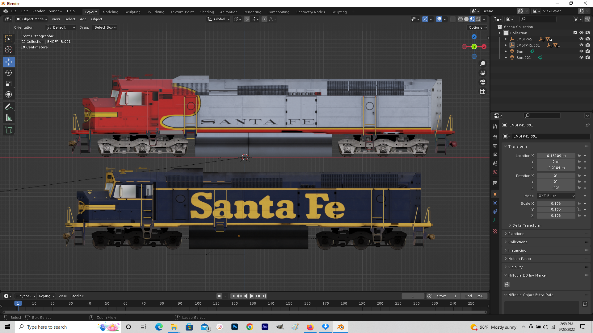 Atsf F45 Roster ATSF FP45 and F45 by FleetAdmiral01 on DeviantArt