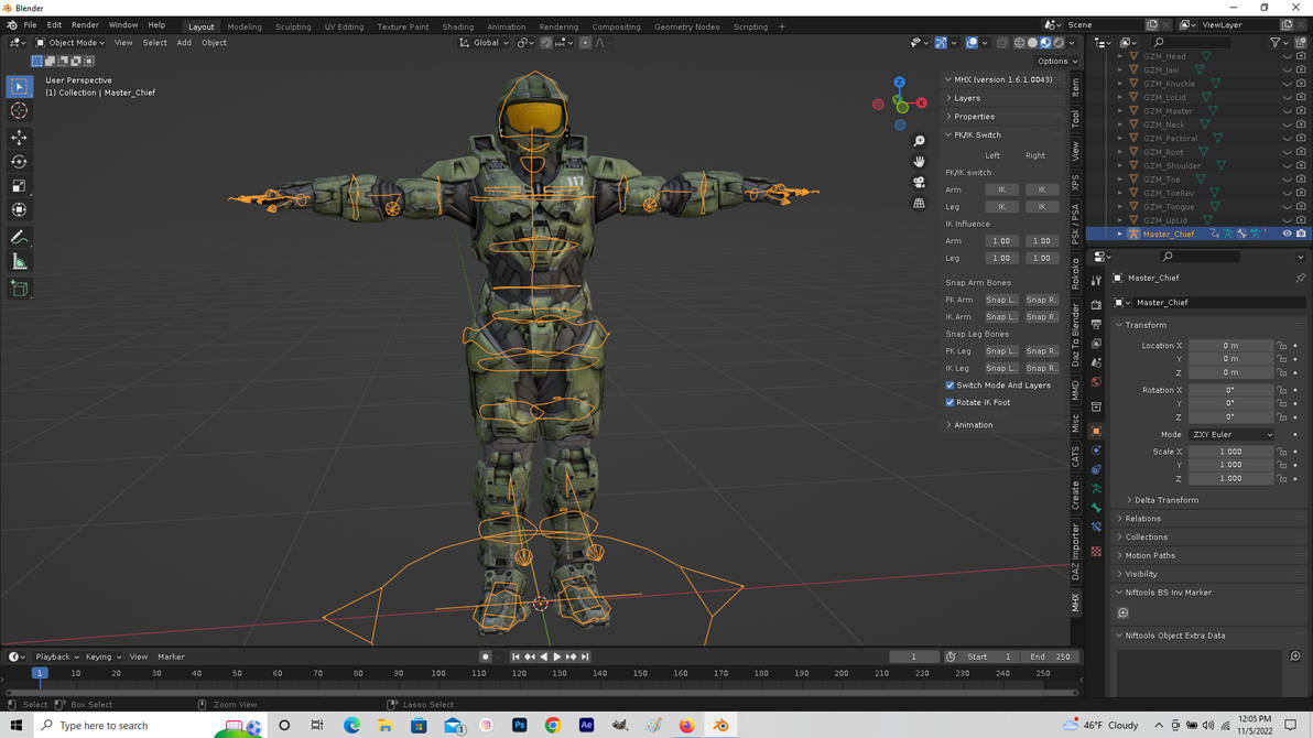 MHX IK Rig by FleetAdmiral01 on DeviantArt