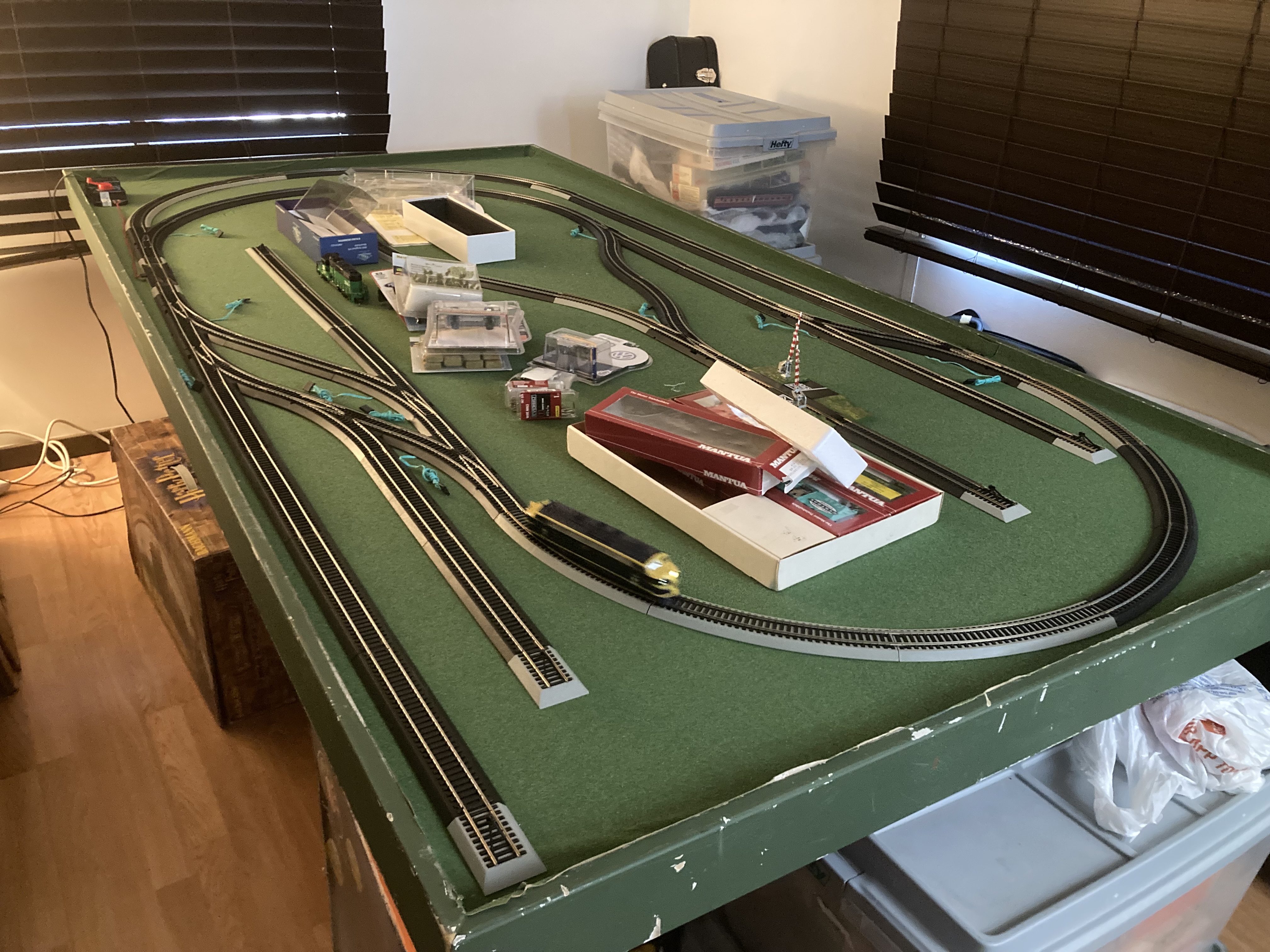 Ho Layout Auto Rack Terminal HO Layout First W-I-P by FleetAdmiral01 on DeviantArt