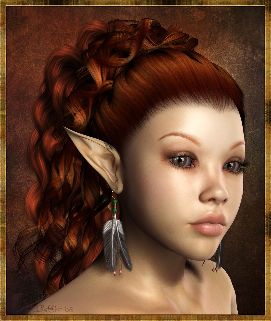 Faelwen - my first elf picture