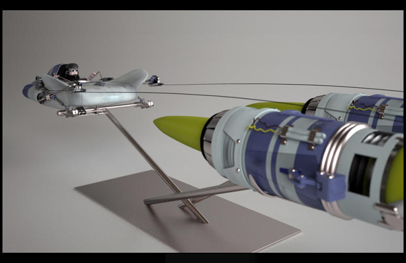 pod racer -starwars- render by renderpimp3d on DeviantArt