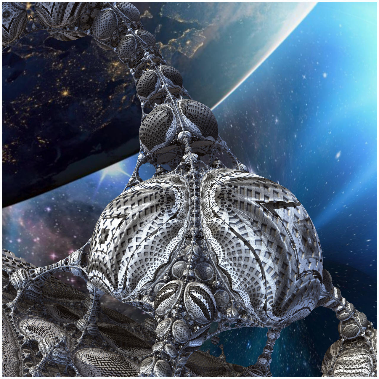 Insect spaceship from the depths of space by photodo94 on DeviantArt