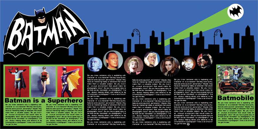 Batman Layout by ricketychives on DeviantArt