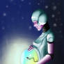 pregnant robot