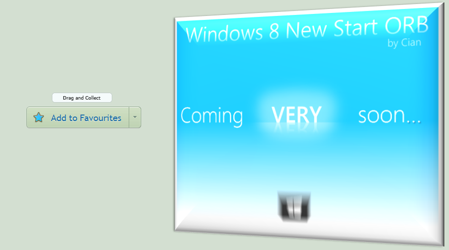 Windows 8 Original New Metro / Glow Start Orb