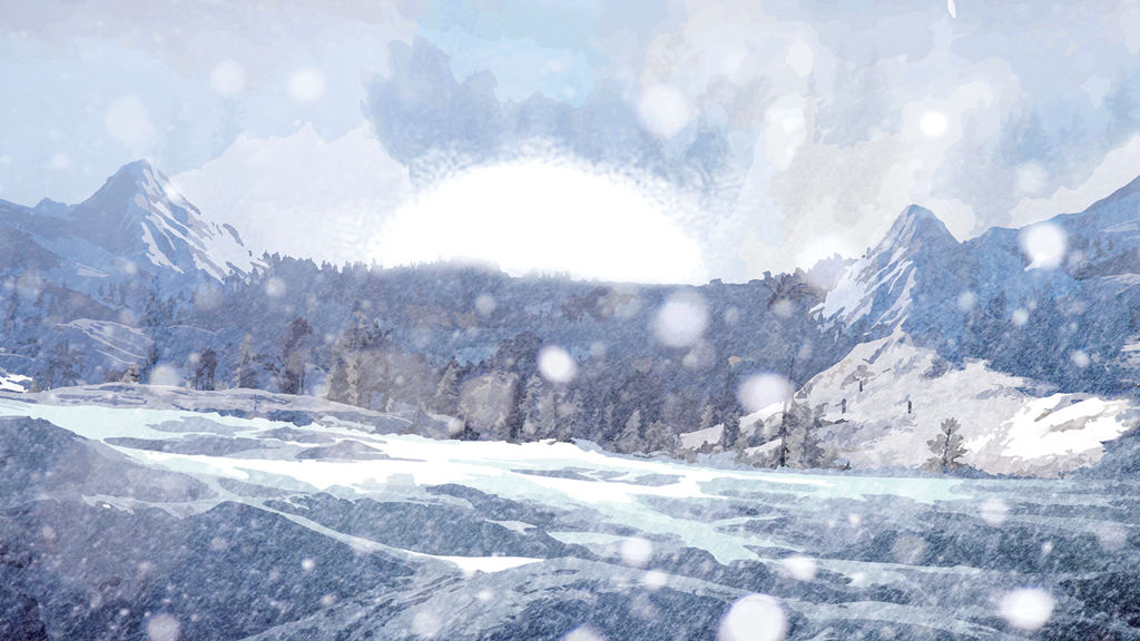 SnowScape Backdrop - Sn0st0rm Youtube Banner by grantd123 on DeviantArt