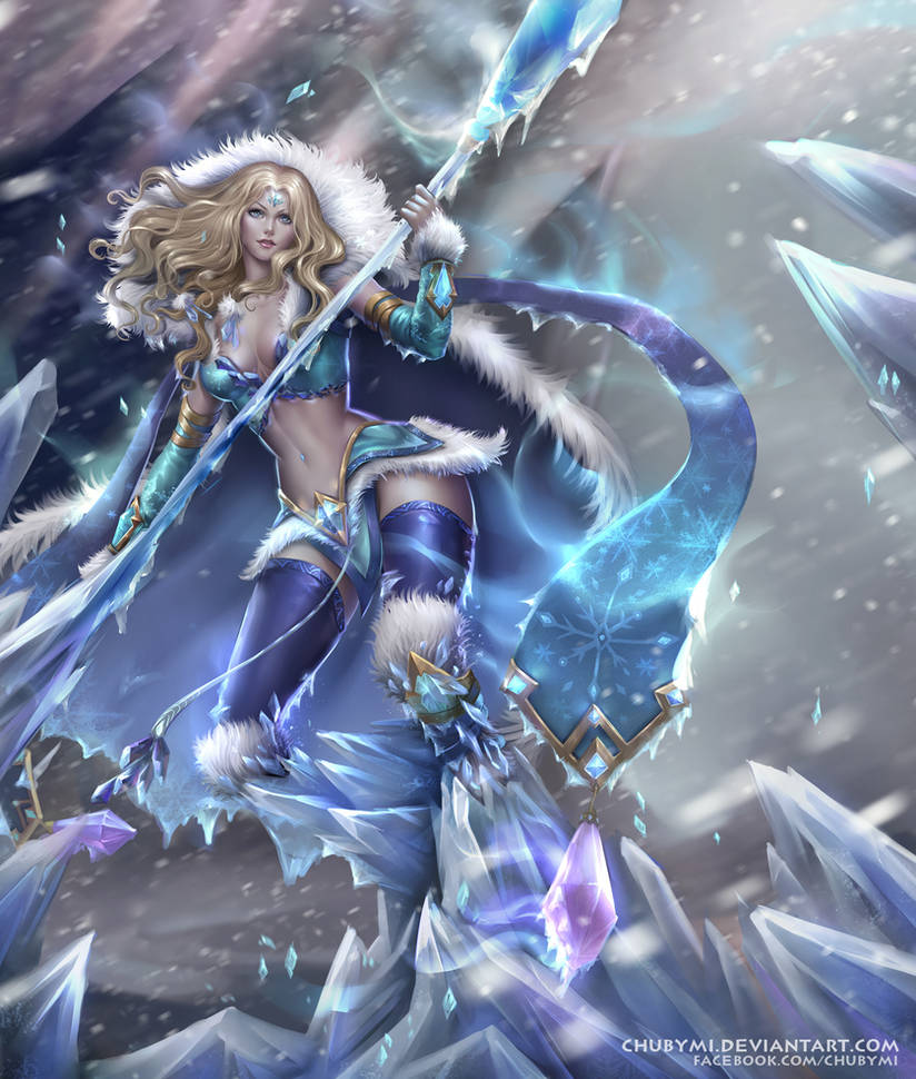 Commission - Crystal Maiden by ChubyMi