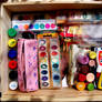 my colorful drawer